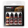 Vallejo modellező festékkészlet 4x18ml – Leather Set
