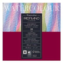 Akvarellpapír tömb Fabriano 200g 30x30cm - 20 lap