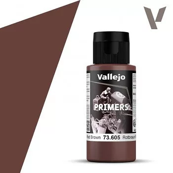 Vallejo felületi alapozó 60ml – German Red Brown RAL8012