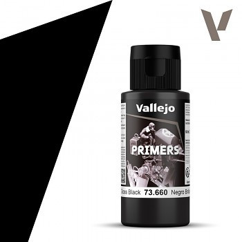 Vallejo felületi alapozó 60ml – Gloss Black Primer