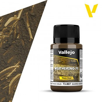 Vallejo Weathering FX 40ml – European Thick Mud
