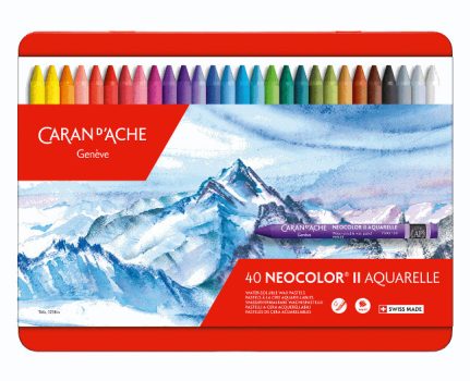 Akvarell pasztell készlet Neocolor II 40 db