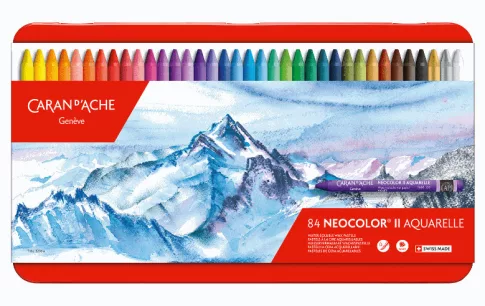 Akvarell pasztell készlet Neocolor II 84 db