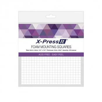 Double-sided adhesive squares 12x12mm