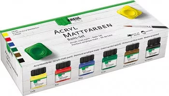 Kreul Matt akril festékkészlet Basic 6x20 ml