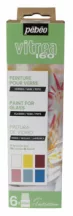 Vitrea üvegfesték készlet 6x20ml