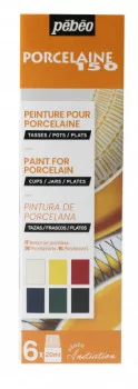 Porcelán festék szett Porcelaine 6x20 ml Porcelán festék szett Porcelaine 6x20 ml