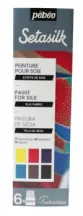 Selyemfesték szett Setasilk 6x20ml