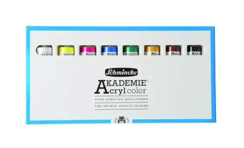 Academy akril festék szett 8x20ml