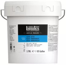 Átlátszó akril palack Liquitex 3.78l