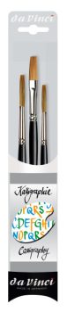 Kalligráfia ecset készlet da Vinci - 5108 3 db Kalligráfia ecset készlet da Vinci - 5108 3 db