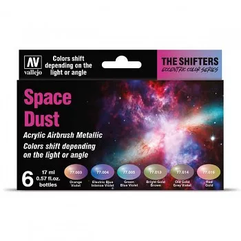 Vallejo Shifters Modellező festék Set 6x17ml – Space Dust