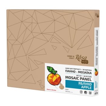 3D fa puzzle Rosa – Apple