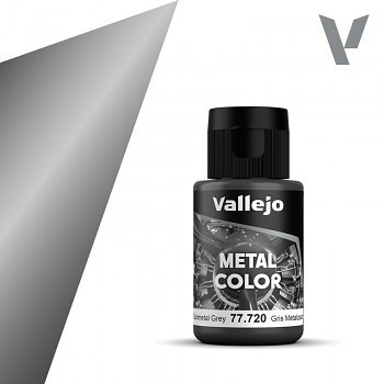 Vallejo Metal Color festék 32ml – 720 Gunmetal