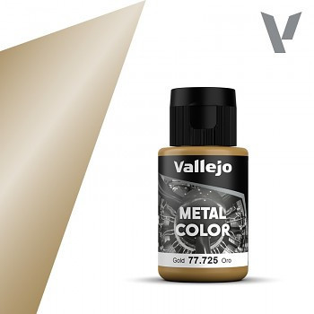 Vallejo Metal Color festék 32ml – 725 Gold