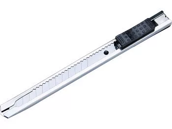 Vágókés teljesen fém rozsdamentes acél 9mm AUTO-LOCK Vágókés teljesen fém rozsdamentes acél 9mm AUTO-LOCK