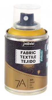 Textile spray 7A 100ml - golden