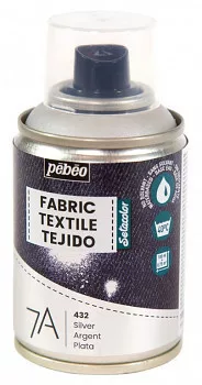 Textile spray 7A 100ml - silver
