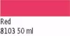 Javana selyemszín 50ml – 03 Red