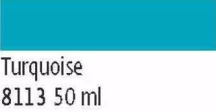 Javana selyemszín 50ml – 13 Turquoise