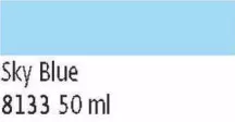 Javana selyemszín 50ml – 33 Sky Blue