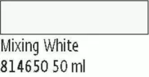 Javana selyemszín 50ml – 650 Mixing White