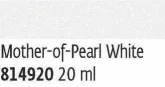 Javana selyem kontúr 20ml – 4920 Pearly White