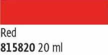 Javana selyem kontúr 20ml – 5820 Red