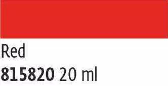 Javana selyem kontúr 20ml – 5820 Red