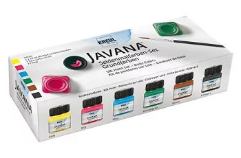 Javana silk color set 6x20ml + contour