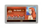 Akvarell viaszkriták Wax aquarell 24 db