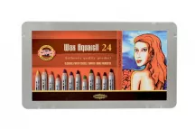 Akvarell viaszkriták Wax aquarell 24 db