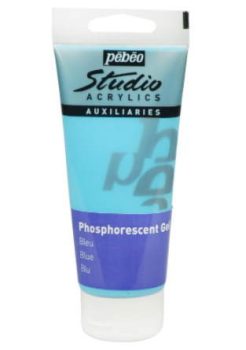 Foszforeszkáló szín Pébéo 100ml - kék