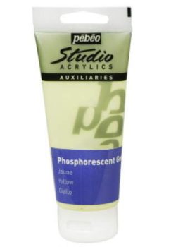 Foszforeszkáló szín Pébéo 100ml – sárga