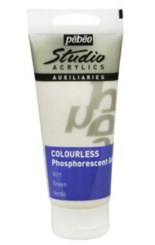 Foszforeszkáló festék Pébéo 100ml – színtelen