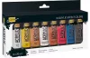 Set of acrylic paints Kreul Solo Goya 8x20ml metallic shades