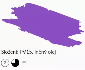 Olajfesték Umton 20ml – 0027 Ultramarin vörös