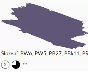 Olajfesték Umton 20ml – 0077 Payne's világos szürke