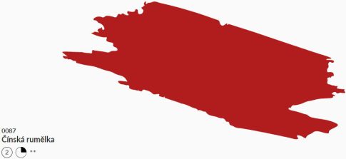 Oil paint Umton 150ml – 0087 Chinese vermilion