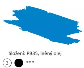 Oil paint Umton 150ml – 0090 Coelin kék imitation