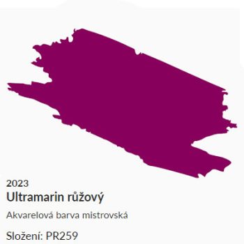 Akvarellfesték Umton 2.6ml – 2023 ultramarinkék rózsaszín