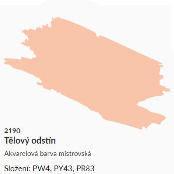 Akvarellfesték Umton 2.6ml – 2190 hús