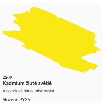 Akvarellfesték Umton 2.6ml – 2209 kadmium Világos sárga