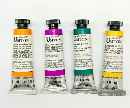 Temperafesték Umton 16ml – 1076 kobalt türkiz Temperafesték Umton 16ml – 1076 kobalt türkiz