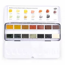 akvarell paints Kremer 881002 – earth set 14 pcs