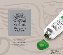 Set of gouache paints W&N Intro set 10x14ml