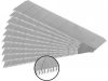 Törhető pengék fogazott élű 10db 18mm SK5