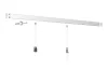 Felfüggesztő rendszer Artiteq - Clic Rail 200cm