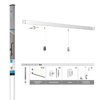 Hanging system for pictures 4m, állítható