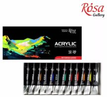 Rosa Gallery akril festékkészlet 12x20ml